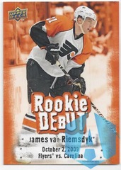 2009-10 Upper Deck Rookie Debuts James Van Riemsdyk #RD2